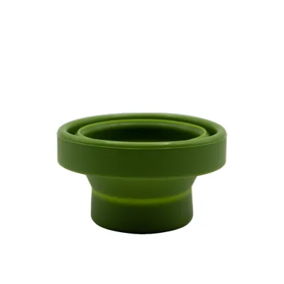 Стакан складной силиконовый Tramp с крышкой 180ml olive UTRC-083-olive - 1 - Robinzon.ua