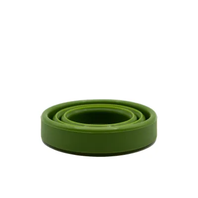 Стакан складной силиконовый Tramp с крышкой 180ml olive UTRC-083-olive - 2 - Robinzon.ua