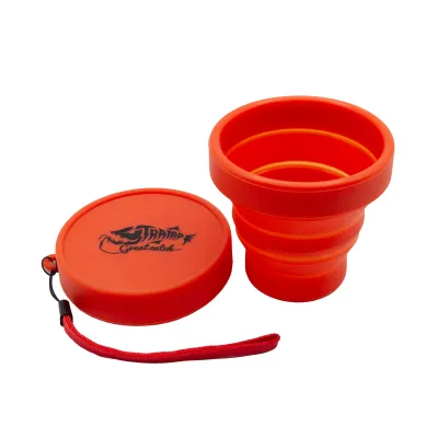 Стакан складаний силіконовий Tramp з кришкою 180ml orange UTRC-083-orange - 1 - Robinzon.ua