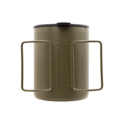 Термокружка TRAMP со складными ручками и поилкой 500мл UTRC-142 olive - 1 - Robinzon.ua