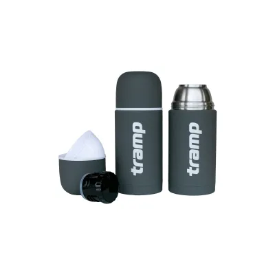 Термос Tramp Soft Touch 0,75 л сірий - 2 Термос Tramp Soft Touch 0,75 л сірий - 2 - Robinzon.ua