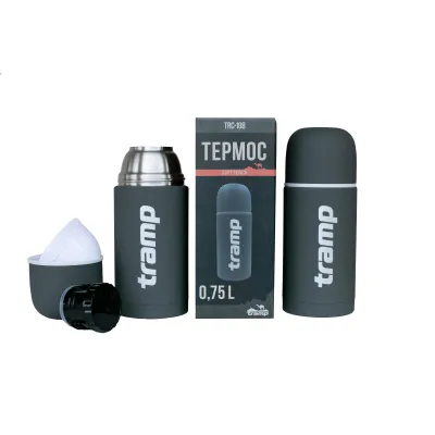 Термос Tramp Soft Touch 0,75 л сірий - 5 Термос Tramp Soft Touch 0,75 л сірий - 5 - Robinzon.ua
