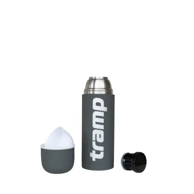 Термос TRAMP Soft Touch 1 л UTRC-109-grey - 1 Термос TRAMP Soft Touch 1 л UTRC-109-grey - 1 - Robinzon.ua