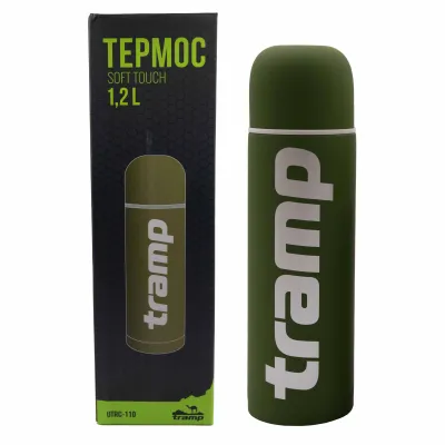 Термос TRAMP Soft Touch 1,2 л UTRC-110-khaki - 2 Термос TRAMP Soft Touch 1,2 л UTRC-110-khaki - 2 - Robinzon.ua