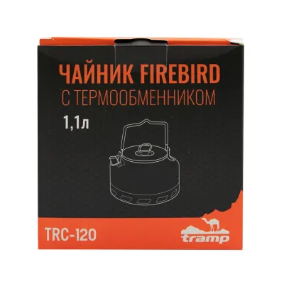 Чайник Tramp анодированный с теплообменником 1,1 л - 1 - Robinzon.ua
