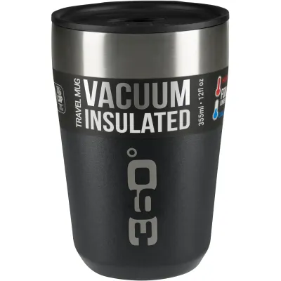 Кружка з кришкою 360° degrees Vacuum Insulated Stainless Travel Mug, Black, Regular (STS 360BOTTVLREGBK) - 2 Кружка з кришкою 360° degrees Vacuum Insulated Stainless Travel Mug, Black, Regular (STS 360BOTTVLREGBK) - 2 - Robinzon.ua