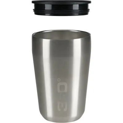 Кружка з кришкою 360° degrees Vacuum Insulated Stainless Travel Mug, Silver, Regular (STS 360BOTTVLREGST) - 1 - Robinzon.ua