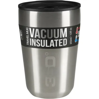 Кружка з кришкою 360° degrees Vacuum Insulated Stainless Travel Mug, Silver, Regular (STS 360BOTTVLREGST) - 2 - Robinzon.ua