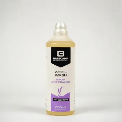 Засіб для прання вовняних виробів BaseCamp Wool Wash, 1000 мл (BCP 40302) - 1 - Robinzon.ua