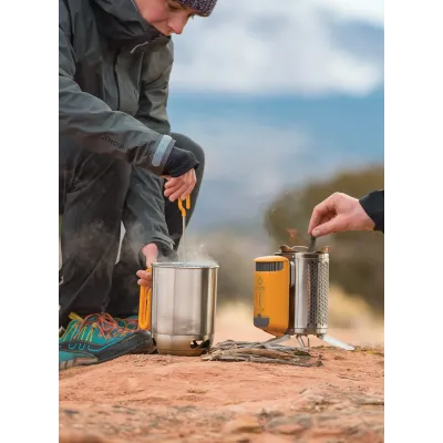 Набір чайник з френч-пресом Biolite Campstove KettlePot & Coffee Set (BLT BNA0101) - 8 - Robinzon.ua