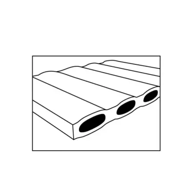 Самонадувний килимок Pinguin Matrix NX, 198x62x3.8см, Orange (PNG 709322) - 2 - Robinzon.ua