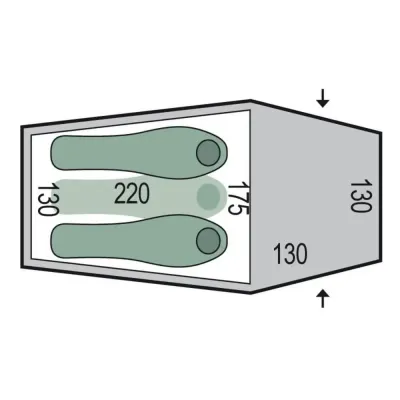 Намет тримісний Pinguin Summit 3 Dural, Green (PNG 116.3) - 1 - Robinzon.ua