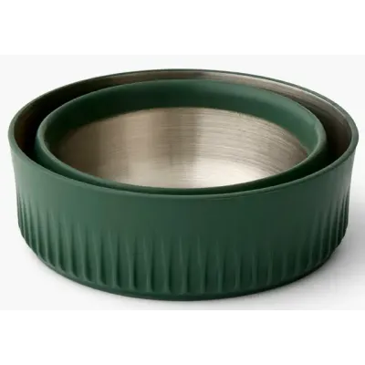 Чашка складна Sea to Summit Detour Stainless Steel Collapsible Mug, Laurel Wreath Green (STS ACK039031-052004) - 1 - Robinzon.ua