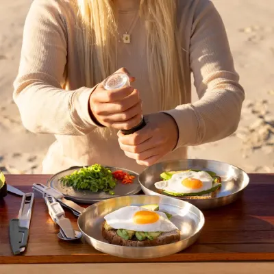 Тарелка Sea to Summit Detour Stainless Steel Plate, Laurel Wreath Green (STS ACK039021-662004) - 3 - Robinzon.ua