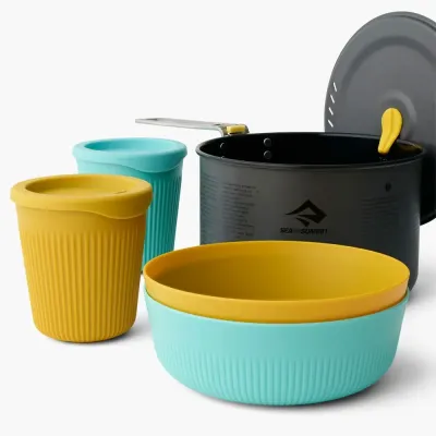 Набір посуду Sea to Summit Frontier UL One Pot Cook Set 5 предметів, на 2 персони (STS ACK027031-122102) - 1 - Robinzon.ua