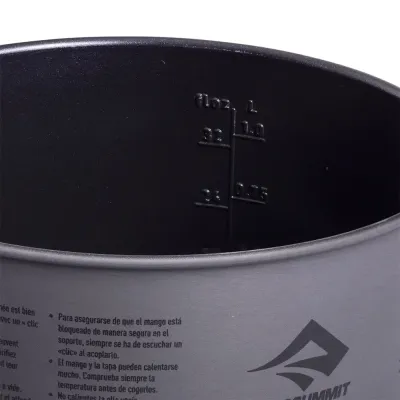 Каструля Sea to Summit Frontier UL Pot, 1,3 L, Grey (STS ACK027011-381701) - 3 - Robinzon.ua