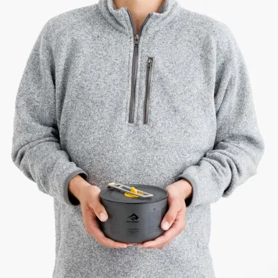 Каструля Sea to Summit Frontier UL Pot, 1,3 L, Grey (STS ACK027011-381701) - 7 - Robinzon.ua