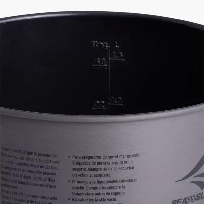 Набір посуду Sea to Summit Frontier UL Two Pot Cook Set, 14 предметів, на 4 персони (STS ACK027031-122106) - 4 - Robinzon.ua