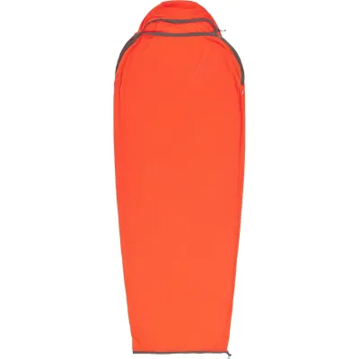 Вкладиш в спальник Sea to Summit Reactor Extreme Sleeping Bag Liner, Spicy Orange, Compact, Mummy w/ Drawcord, 177 см (STS ASL031071-190802) - 1 - Robinzon.ua