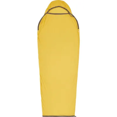 Вкладиш в спальник Sea to Summit Reactor Sleeping Bag Liner, Sulfur Yellow, Compact, Mummy w/ Drawcord, 177 см (STS ASL031061-190903) - 1 - Robinzon.ua