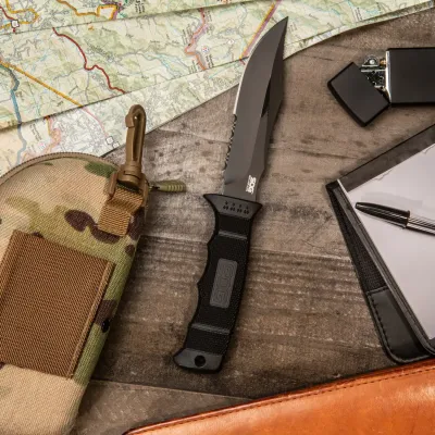Нож SOG SEAL Pup Elite, Kydex Sheath (SOG E37T-K) - 3 - Robinzon.ua