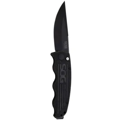 Розкладний ніж SOG Tac Ops, Black Micarta ( SOG TO1011-BX) - 6 Розкладний ніж SOG Tac Ops, Black Micarta ( SOG TO1011-BX) - 6 - Robinzon.ua