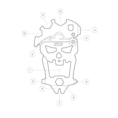 Мультитул SOG MacV Tool (SOG SM1001-CP) - 2 Мультитул SOG MacV Tool (SOG SM1001-CP) - 2 - Robinzon.ua
