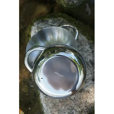 Миска з ручкою Tatonka Bowl With Grip, М, Silver (TAT 4033.000) - 3 - Robinzon.ua