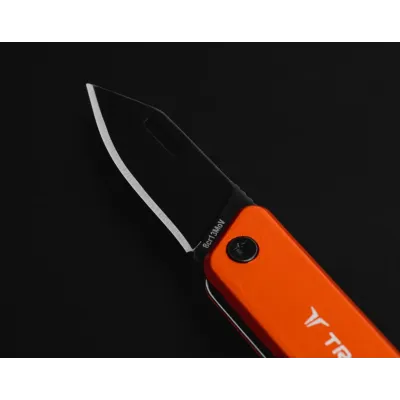 Розкладний туристичний ніж True Utility Modern Keychain Knife, Orange/Natralock (TR TU7061N) - 1 - Robinzon.ua