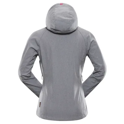 Жіноча куртка Soft Shell Alpine Pro LANCA, gray, S (LJCA564773 S) - 2 - Robinzon.ua