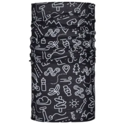 Шарф-труба Kilpi DARLIN-U, black/white, One Size (TU0607KIBLWUNI) - 1 - Robinzon.ua