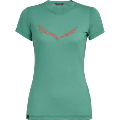 Женская футболка Salewa Solid DRI-REL W S/S Tee 27019 5075 - 40/34 - зеленый-ж (013.002.7923) - 1 Женская футболка Salewa Solid DRI-REL W S/S Tee 27019 5075 - 40/34 - зеленый-ж (013.002.7923) - 1 - Robinzon.ua
