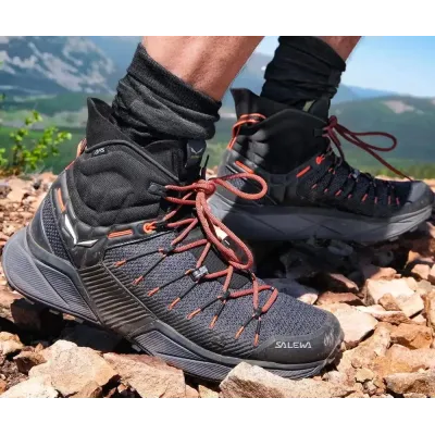 Ботинки мужские Salewa MS Dropline MID 44 - черный, треккинговые - 013.001.5121 - 6 - Robinzon.ua