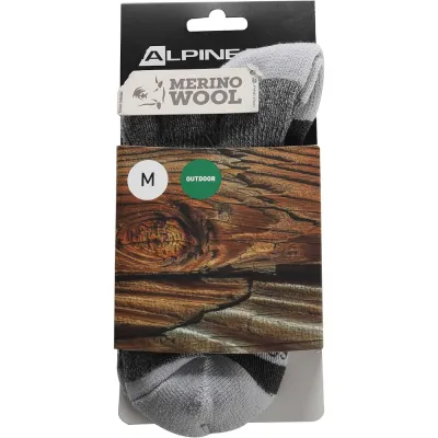 Шкарпетки Alpine Pro GENTIN 2, gray, M (USCA038779 M) - 3 - Robinzon.ua