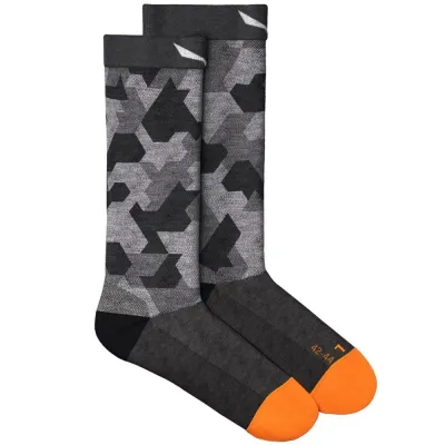 Носки мужские Salewa Pedroc Camo AM M Crew Sock, black, 39-41 (69039/0911 39-41) - 1 - Robinzon.ua