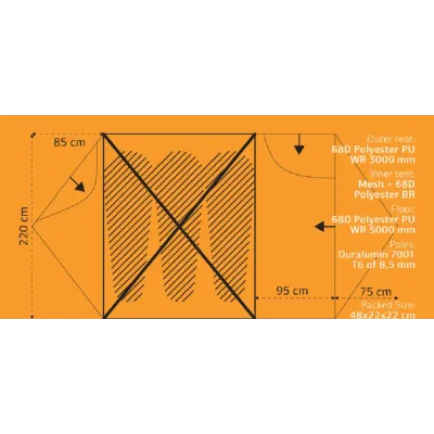 Намет Turbat Borzhava XL 3 ALU - 4 - Robinzon.ua