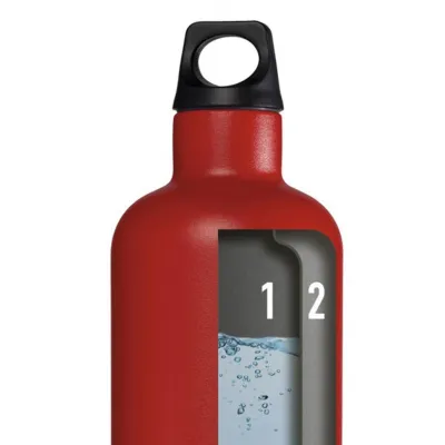 Термопляшка LAKEN Futura Thermo 0,75L Жовтий - 4 - Robinzon.ua