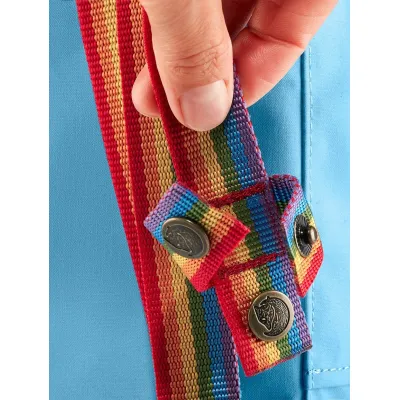 Рюкзак FJALLRAVEN Kanken Rainbow Mini Жовтий - 4 - Robinzon.ua