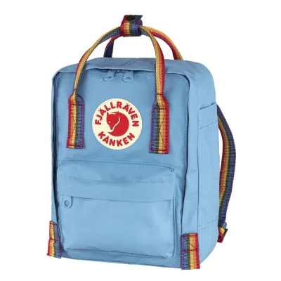 Рюкзак FJALLRAVEN Kanken Rainbow Mini Помаранчевий - 2 - Robinzon.ua