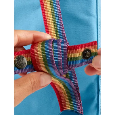 Рюкзак FJALLRAVEN Kanken Rainbow Mini Помаранчевий - 5 - Robinzon.ua