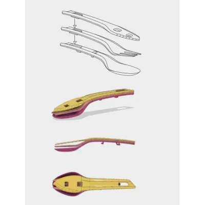 Столові прилади WILDO OCYs Оливковий - 3 - Robinzon.ua