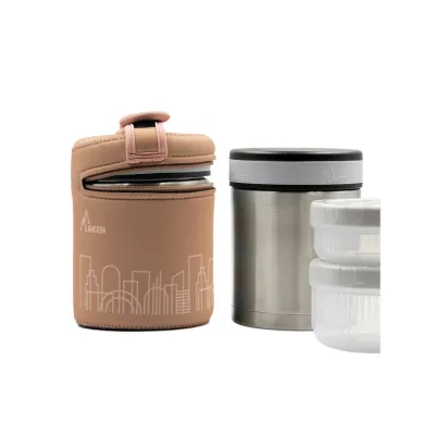 Харчовий термос LAKEN Thermo Food Drinklife 1L Зелений - 1 Харчовий термос LAKEN Thermo Food Drinklife 1L Зелений - 1 - Robinzon.ua