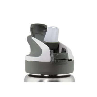 Пляшка для води LAKEN Tritan Summit Bottle 0.45 L Сірий - 2 - Robinzon.ua