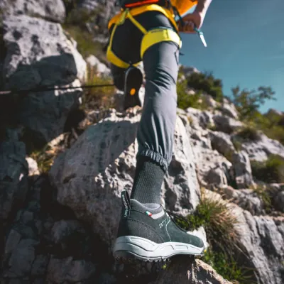 Кросівки унісекс Zamberlan 228 THE NOSE RR 38 - сірий/червоний, трекінгові - 006.4731 - 8 - Robinzon.ua