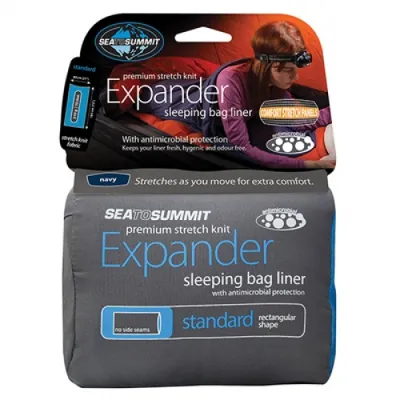 Вкладыш в спальник Sea to Summit Expander Liner Long, Green, 210 см (9327868104673) - 2 - Robinzon.ua