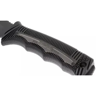 Ніж SOG SEAL Strike, Part Serr Blk TiNi Delx Molded Shth-Ti (SOG SS1003-CP) - 3 Ніж SOG SEAL Strike, Part Serr Blk TiNi Delx Molded Shth-Ti (SOG SS1003-CP) - 3 - Robinzon.ua