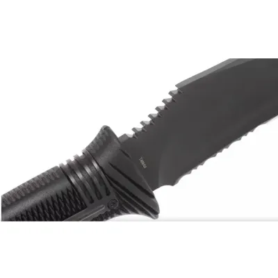 Ніж SOG SEAL Strike, Part Serr Blk TiNi Delx Molded Shth-Ti (SOG SS1003-CP) - 6 Ніж SOG SEAL Strike, Part Serr Blk TiNi Delx Molded Shth-Ti (SOG SS1003-CP) - 6 - Robinzon.ua