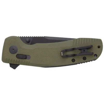 Складной нож SOG TAC XR, OD Green/Straight Edge (SOG 12-38-02--41) - 2 Складной нож SOG TAC XR, OD Green/Straight Edge (SOG 12-38-02--41) - 2 - Robinzon.ua