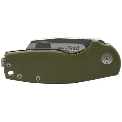 Складной нож SOG Stout FLK, OD Green/Stonewash (SOG 14-03-11-57) - 2 - Robinzon.ua