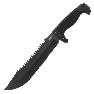 Мачете SOG Jungle Primitive, Black (SOG F03TN-CP) - 1 - Robinzon.ua